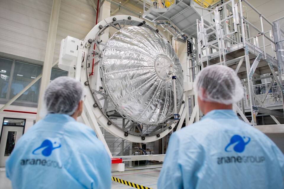 Fertigung der Trägerrakete Ariane 6