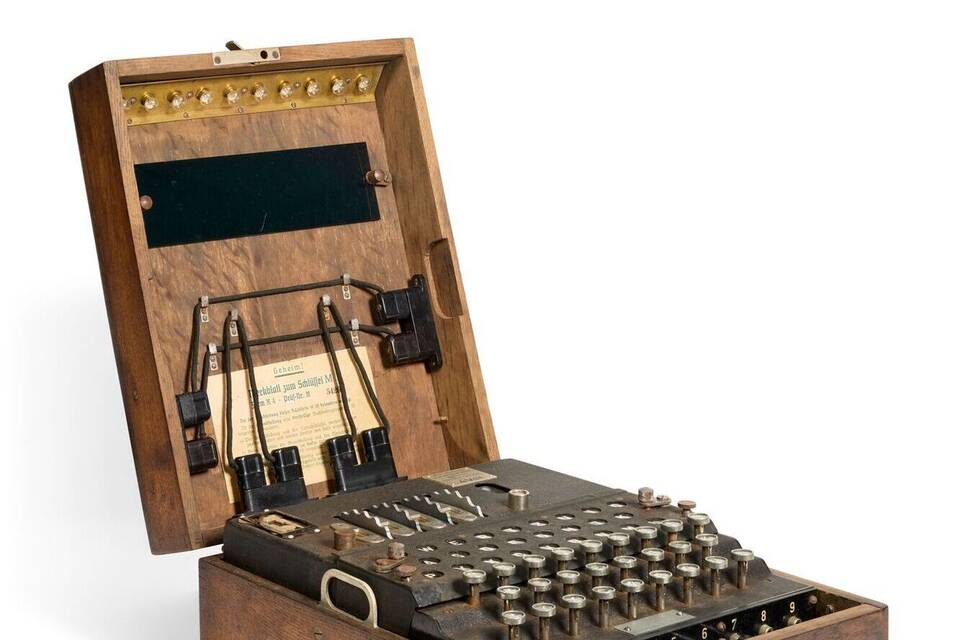 Seltene Nazi-Verschlüsselungsmaschine versteigert