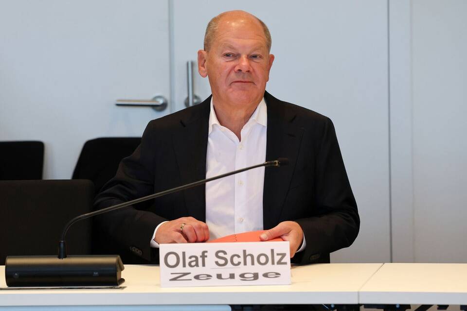 Untersuchungsausschuss Klimaschutzstiftung - Olaf Scholz