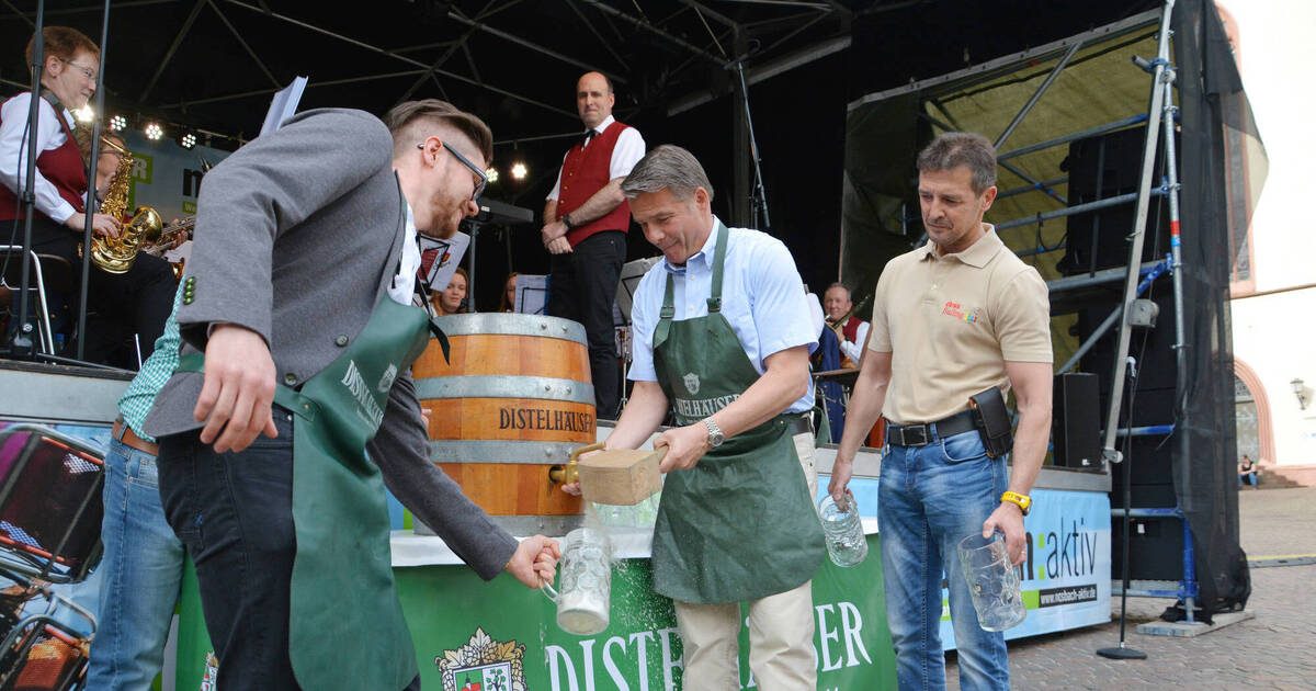 Mosbacher Frühlingsfest: Anstoß auf ein erfolgreiches Fest - Mosbach
