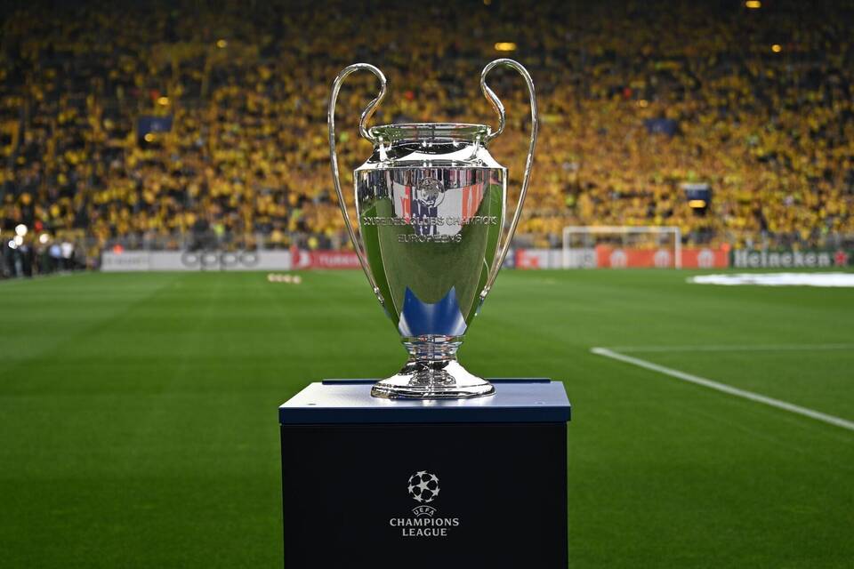 Champions League Pokal in Dortmund
