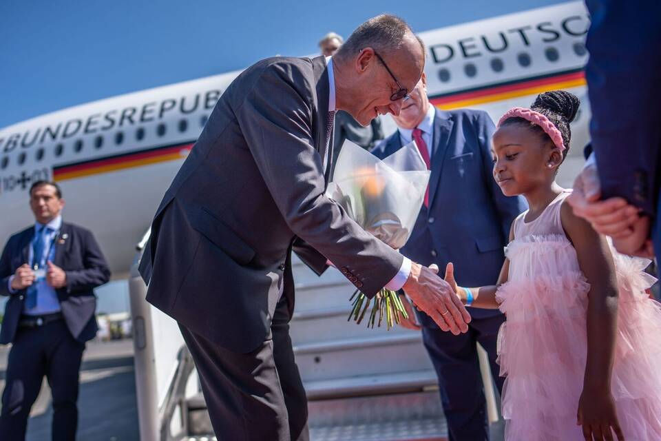 G20-Gipfel - Ankunft Merz