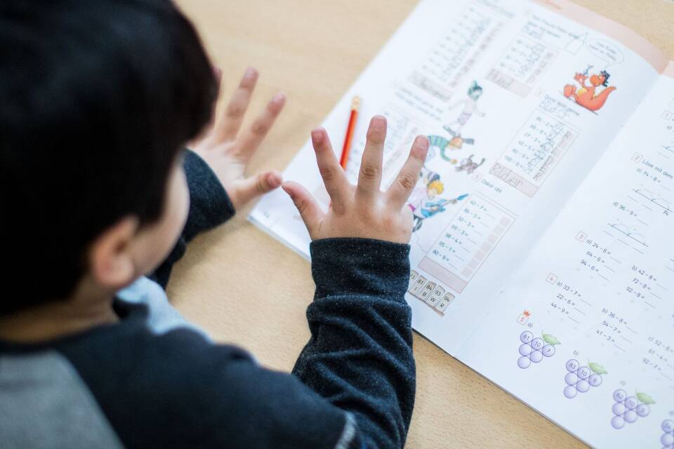 Rechnen mit den Fingern