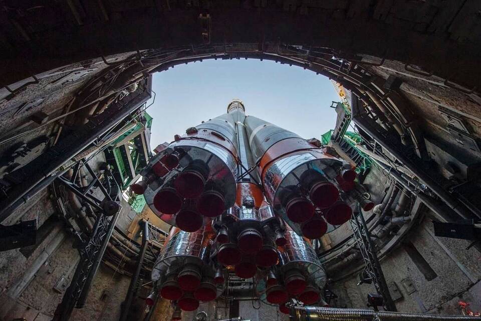 Kosmodrom Baikonur in Kasachstan