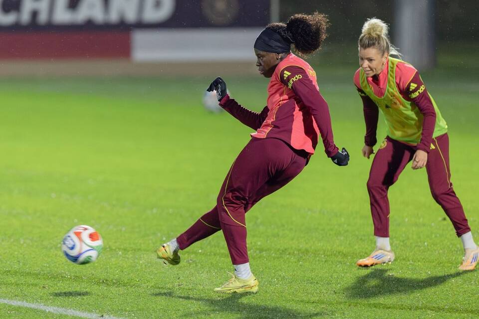 Training des Frauen Nationalteams