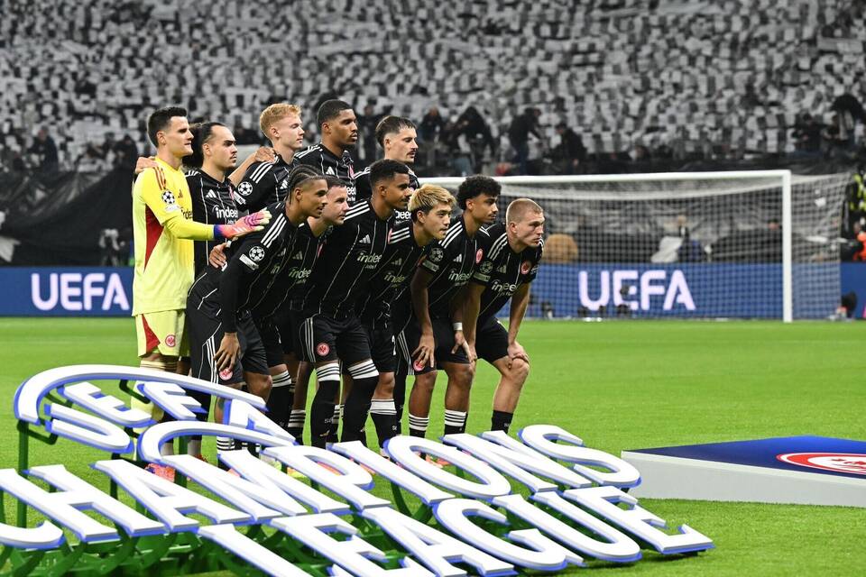 Mannschaft von Eintracht Frankfurt