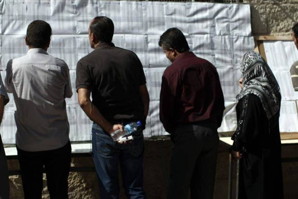 Kommunalwahlen im Westjordanland