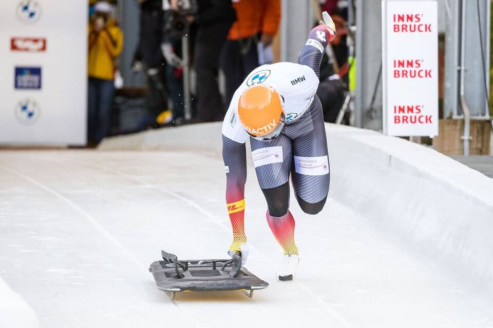 Skeleton Weltcup in Österreich