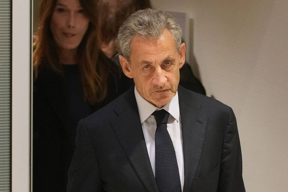 Frankreichs ehemaliger Staatspräsident Sarkozy