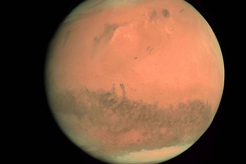 Auch auf dem Mars blitzt es