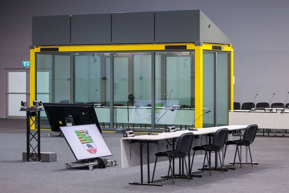 Gerichtsgebäude für Prozess zum Magdeburg-Anschlag