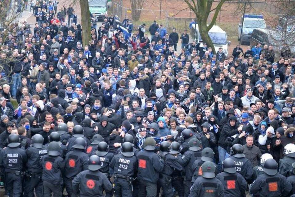 Polizeieinsatz in Bremen Polizeieinsatz in Bremen
