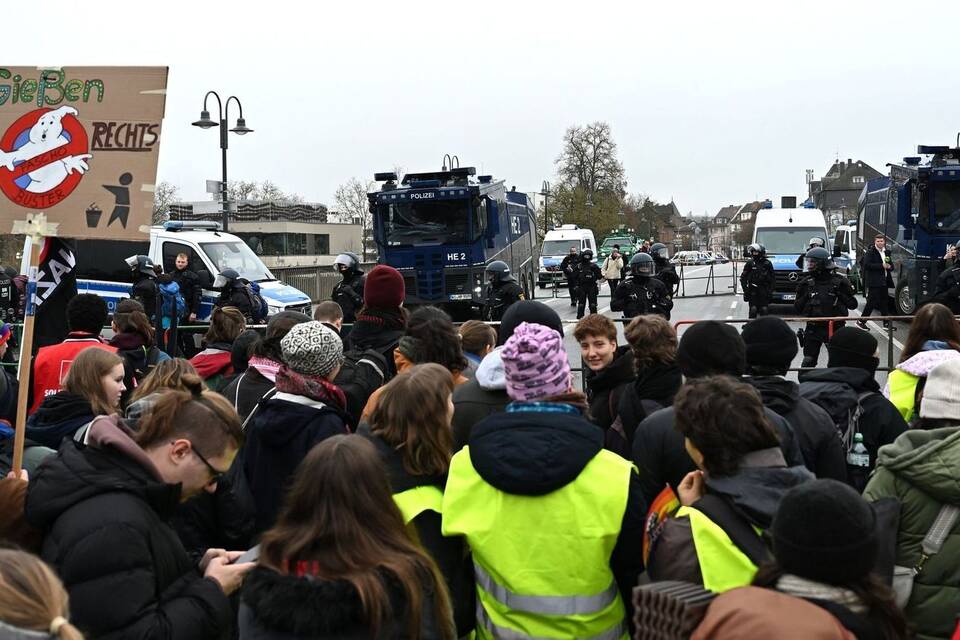 Neugründung AfD-Jugendorganisation - Proteste
