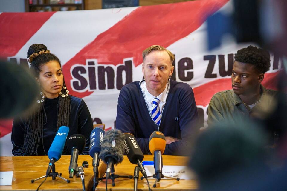 Pressekonferenz "Bündnis Widersetzen"