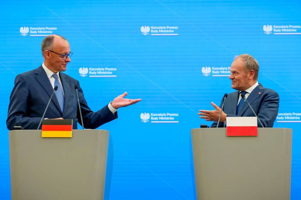 Kanzler Merz in Warschau