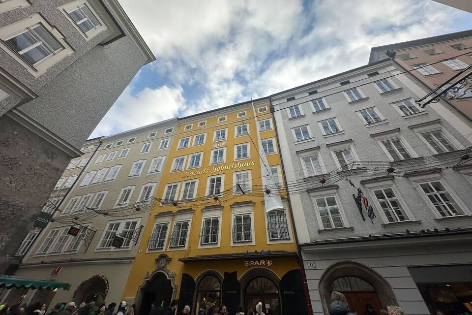 Mozarts Geburtshaus in Salzburg