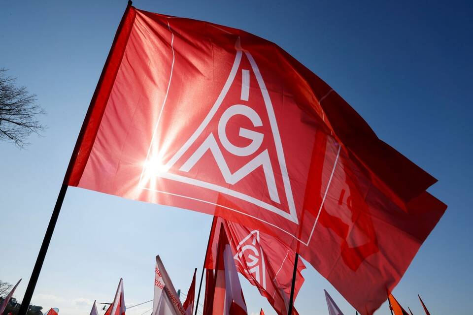 IG Metall-Flaggen