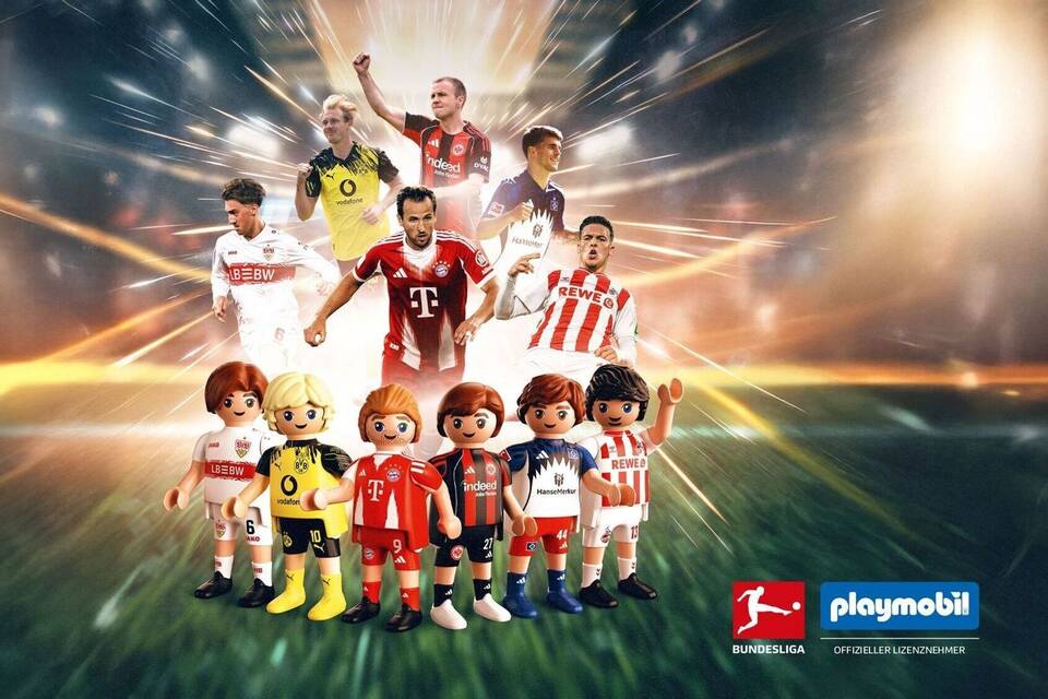 Playmobil und die DFL bringen Spielfiguren heraus