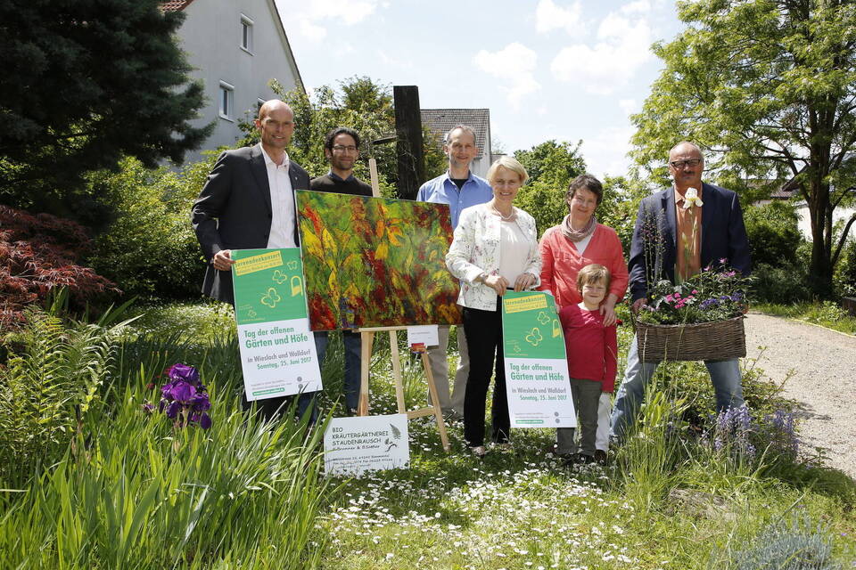 Wiesloch/Walldorf Beim "Tag der offenen Gärten und Höfe" blüht auch