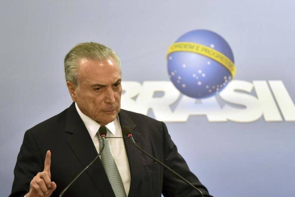 Brasiliens Präsident Michel Temer