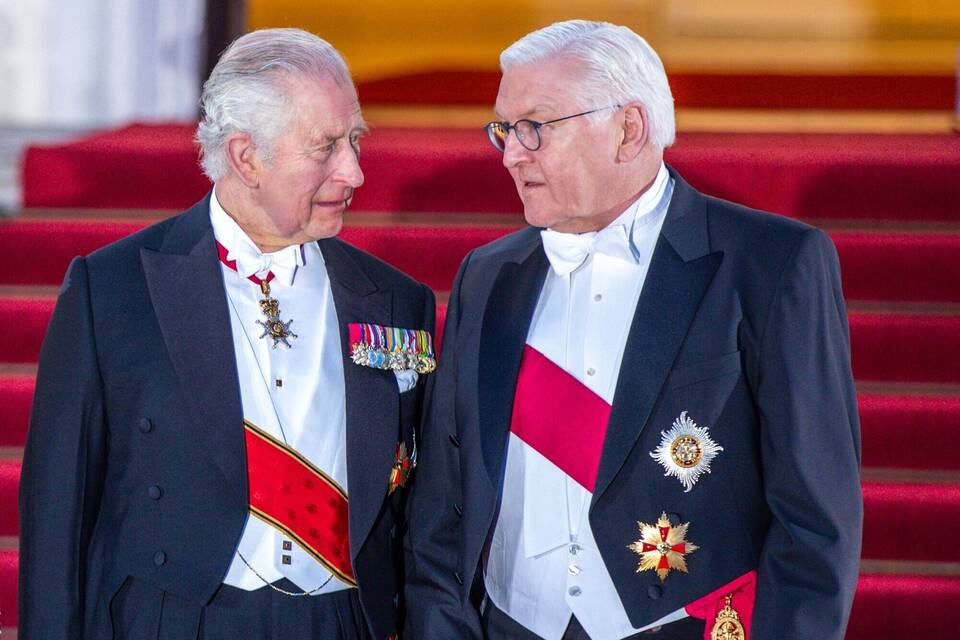 König Charles III. und Bundespräsident König Charles III. und Bundespräsident