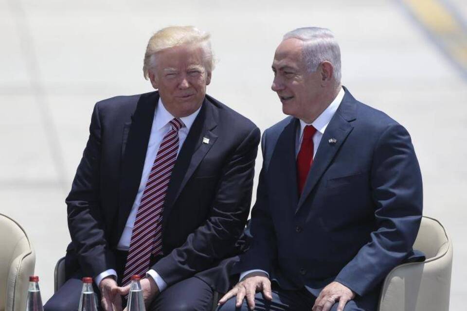 US-Präsident Trump in Israel