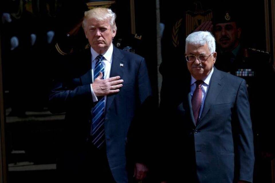 Trump und Abbas