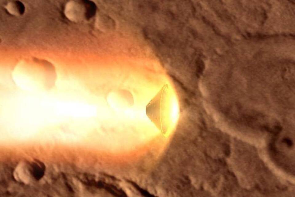 Mars-Sonde «Schiaparelli»