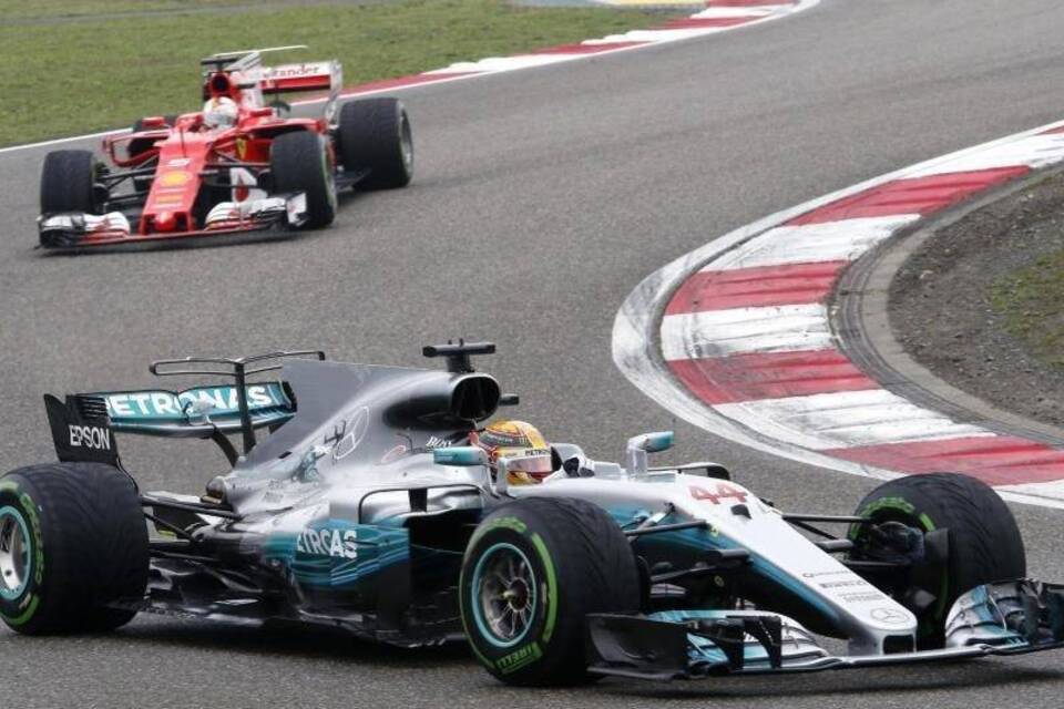 Hamilton und Vettel