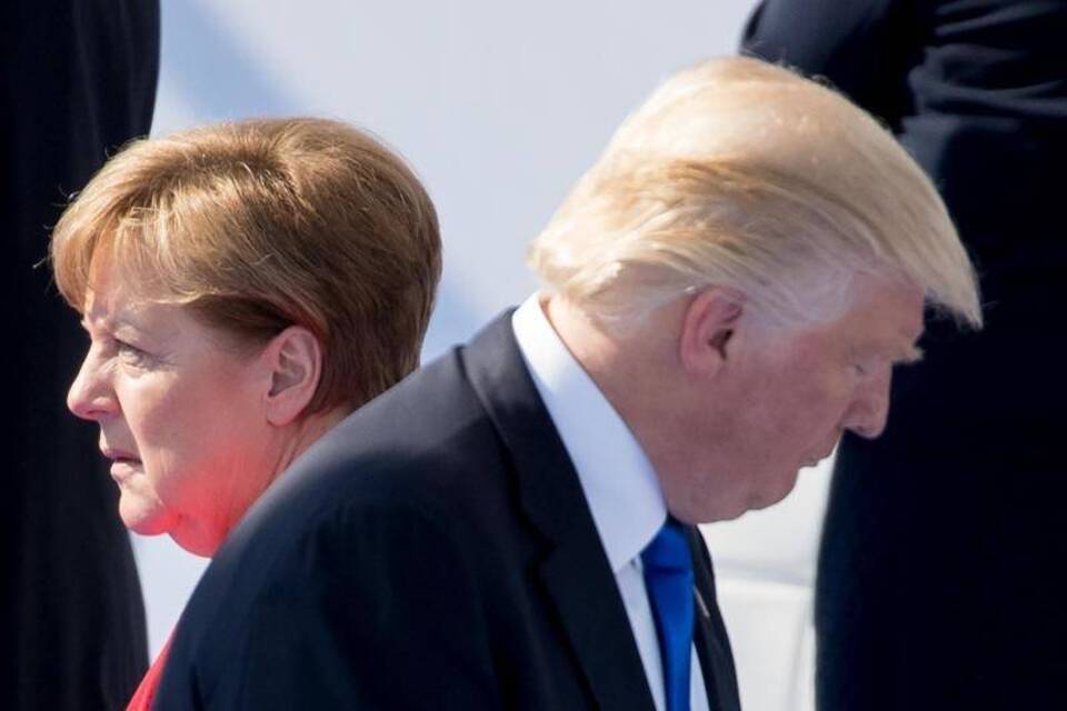 Merkel und Trump
