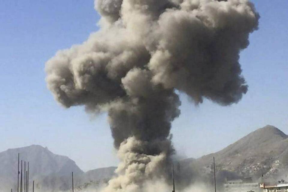 Autobombenanschlag in Kabul Autobombenanschlag in Kabul