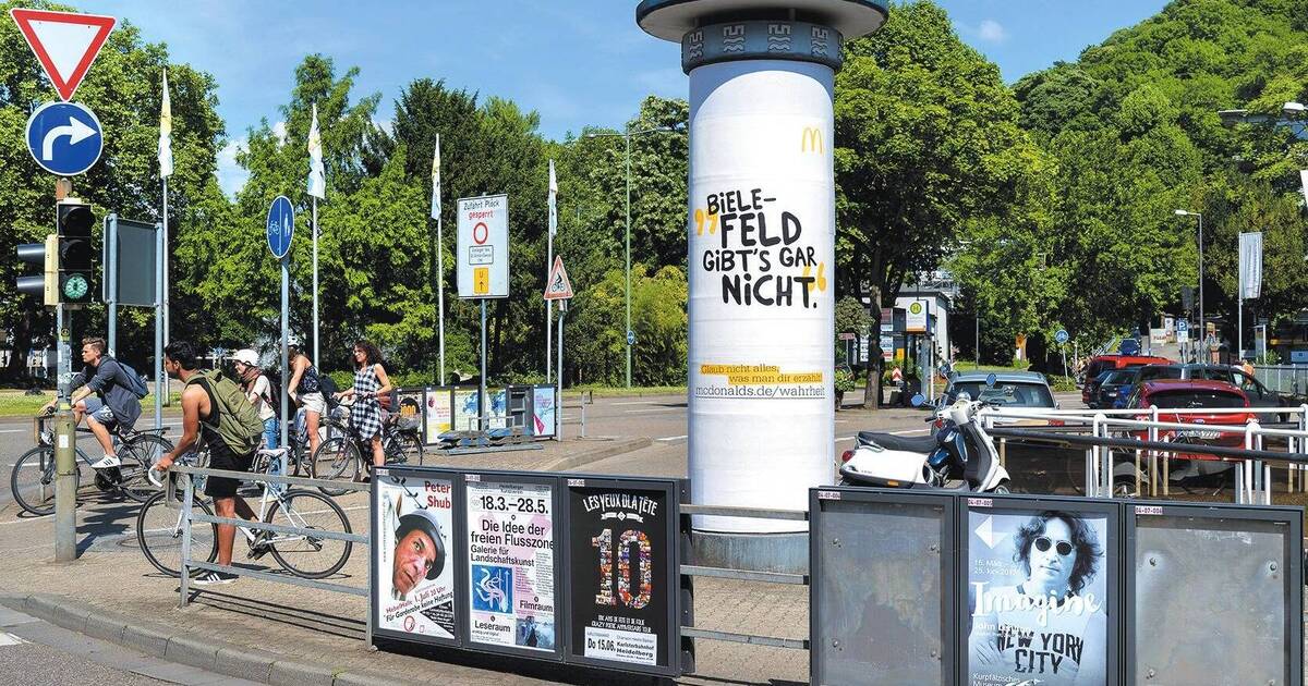 Werbung im öffentlichen Raum Firma Ströer will in