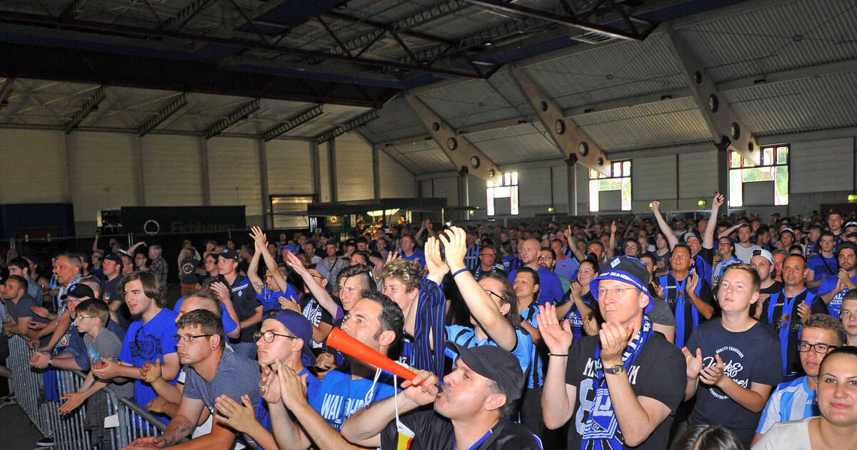 Public Viewing für den SV Waldhof - die Fotogalerie ...