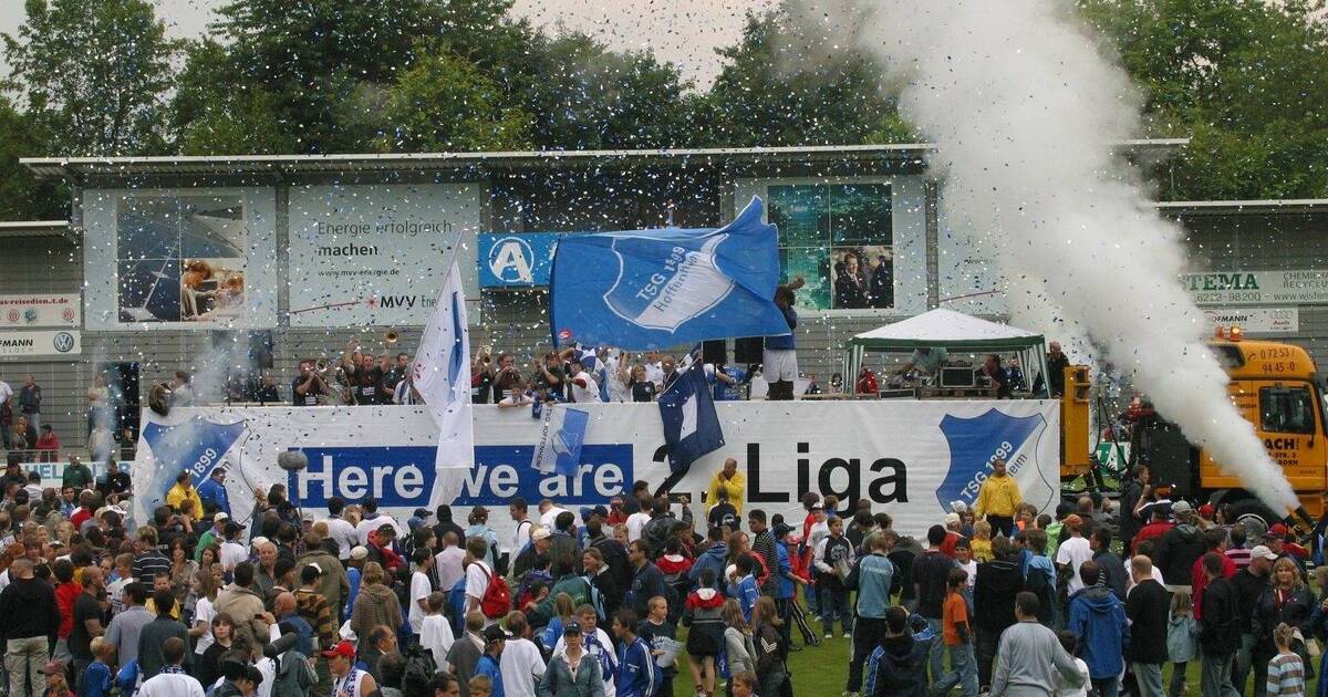 1899 Hoffenheim Vor zehn Jahren stieg die TSG in die 2. Bundesliga auf