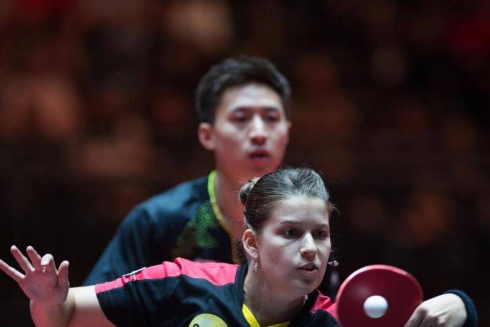 Petrissa Solja und Bo Fang