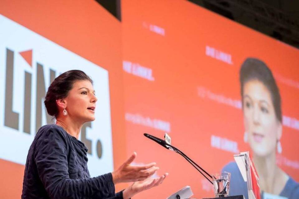 Wagenknecht auf Bundesparteitag Wagenknecht auf Bundesparteitag