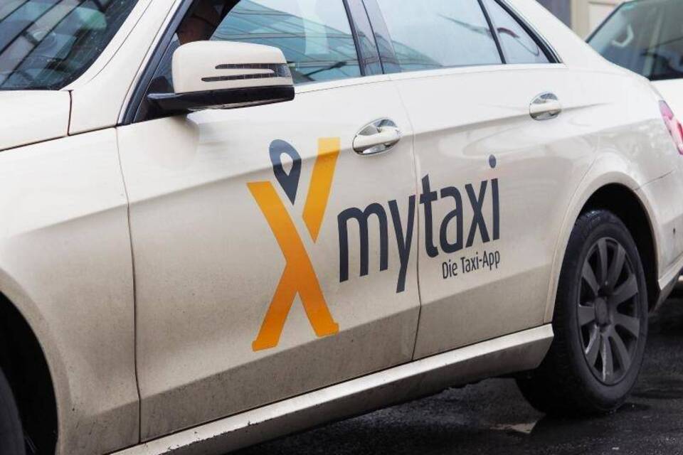 Werbung für MyTaxi