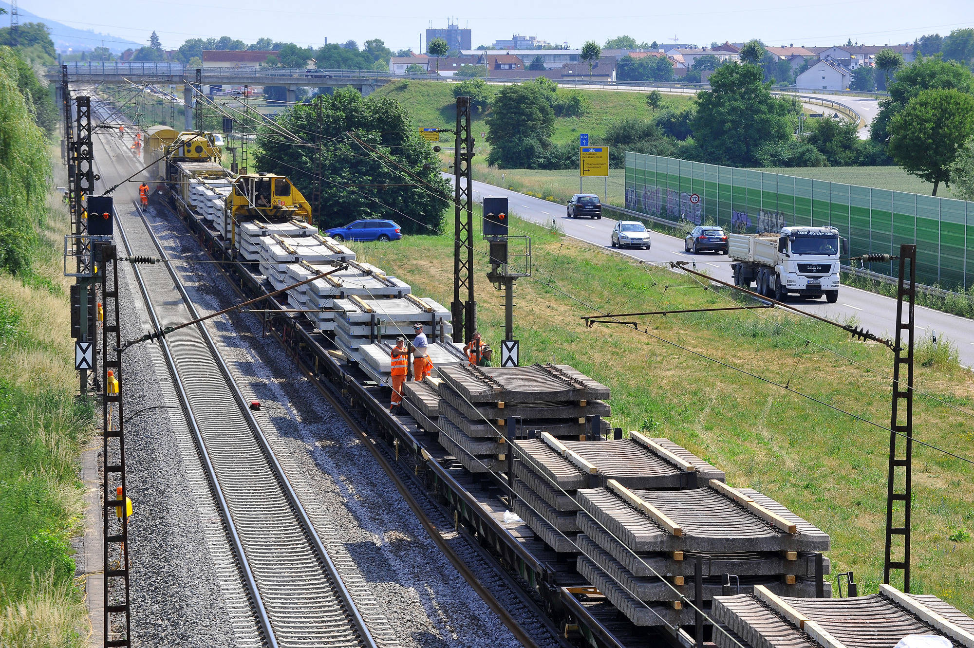 Bahnstreckensanierung Weinheim/Laudenbach Die Pendler