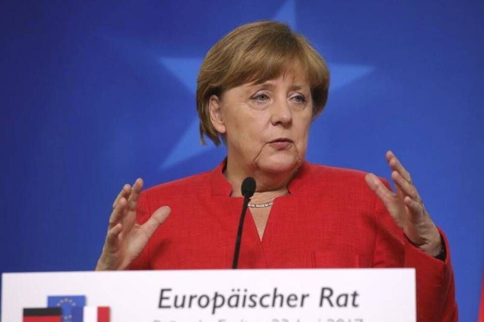 Merkel beim EU-Gipfel