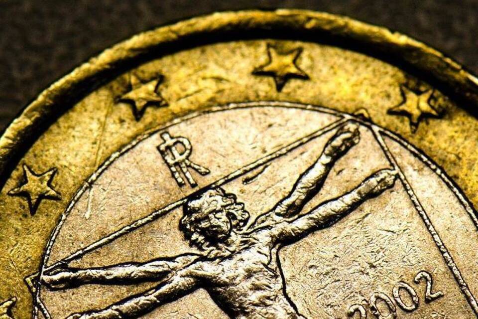 Italienische Euromünze