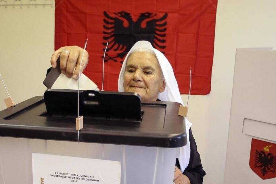 Wahl in Albanien