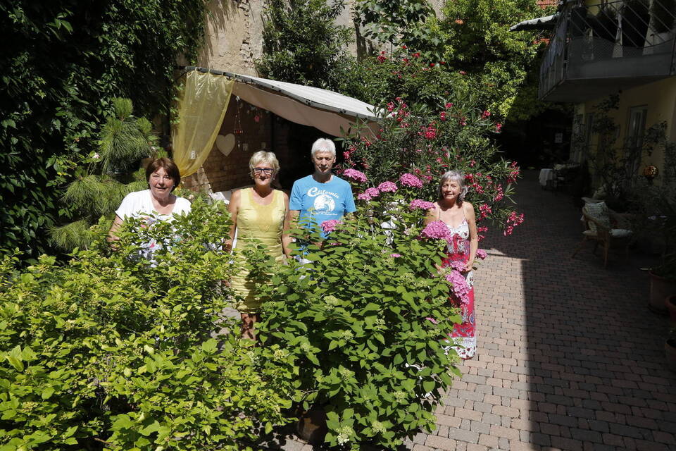 Tag der offenen Gärten und Höfe in Wiesloch die Fotogalerie