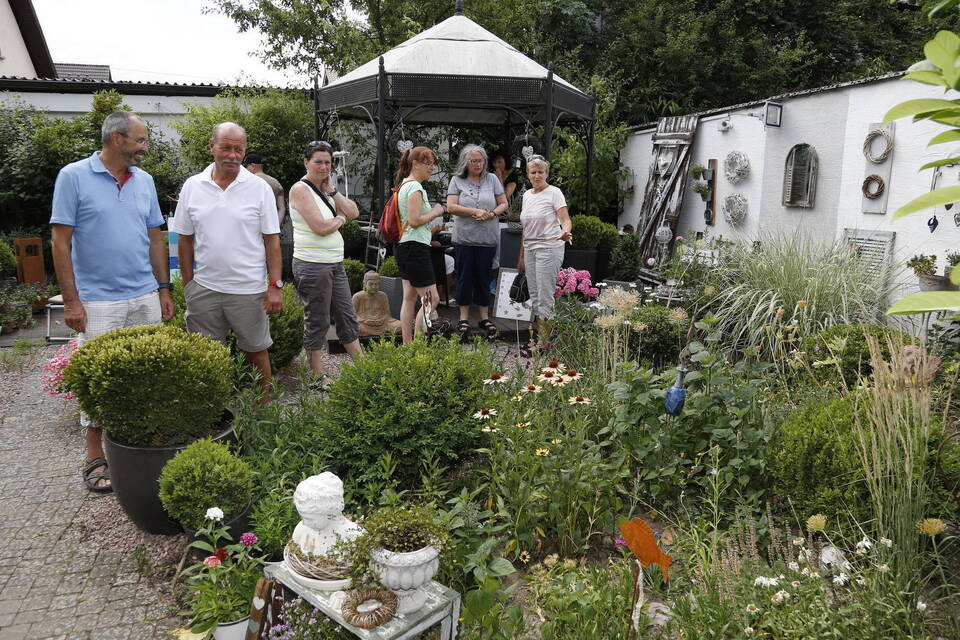 Tag der offenen Gärten und Höfe in Wiesloch die Fotogalerie