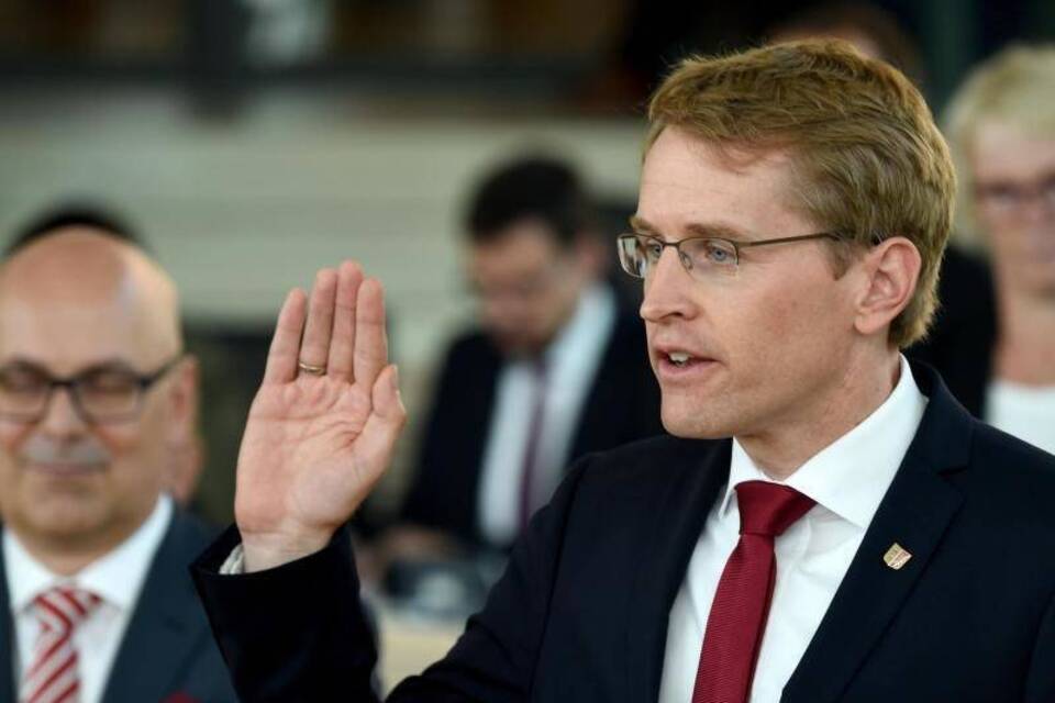 Ministerpräsident Günther vereidigt