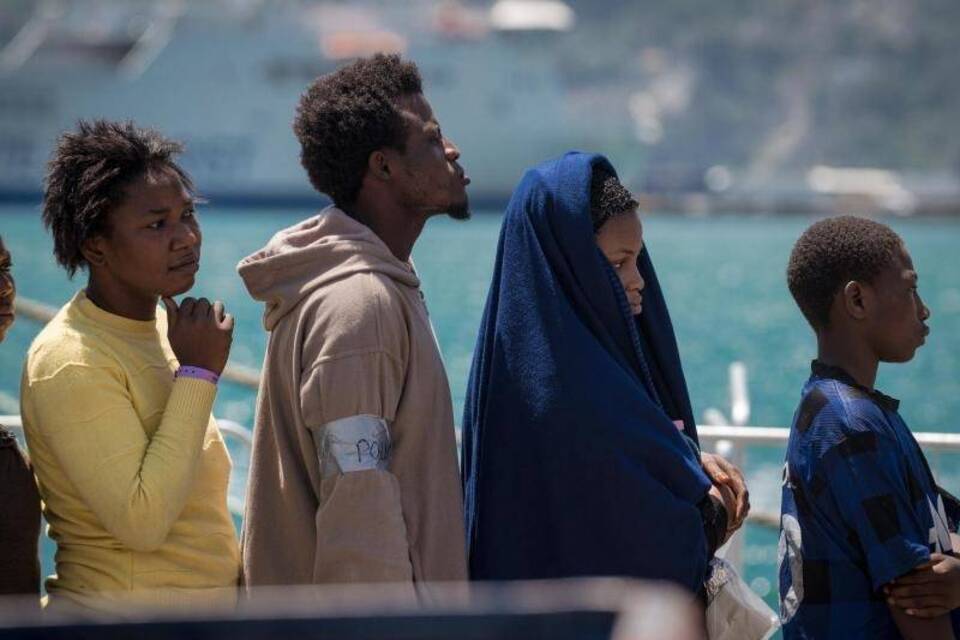 Flüchtlinge in Italien Flüchtlinge in Italien