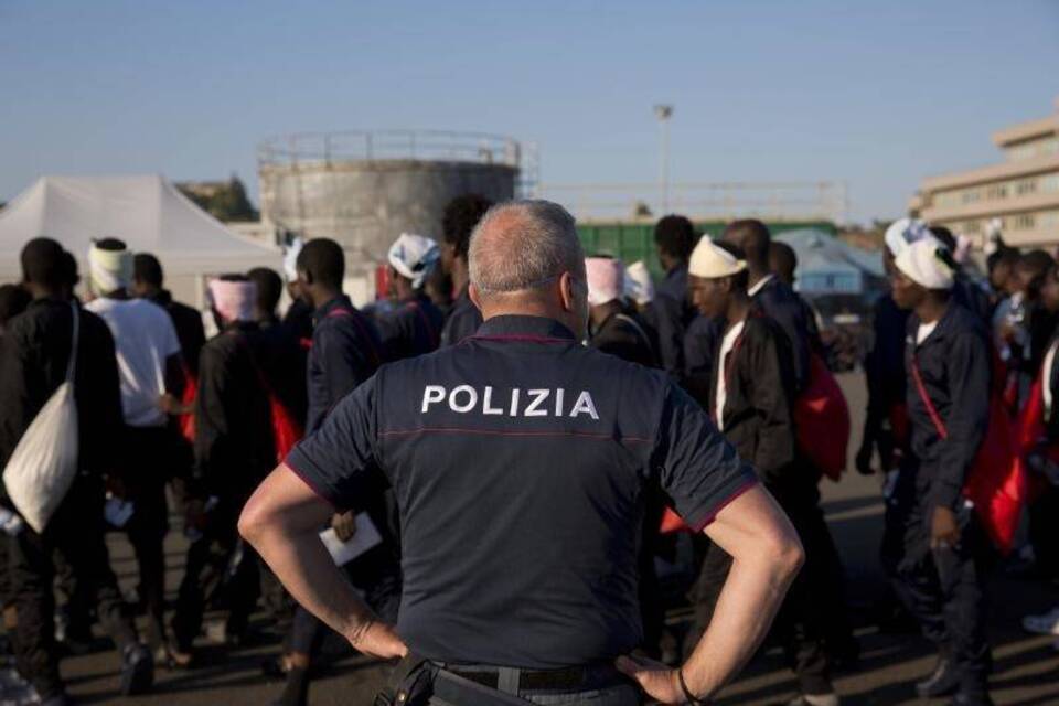Flüchtlinge in Italien