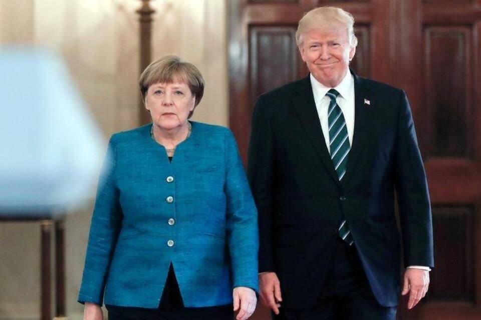 Merkel und Trump Merkel und Trump