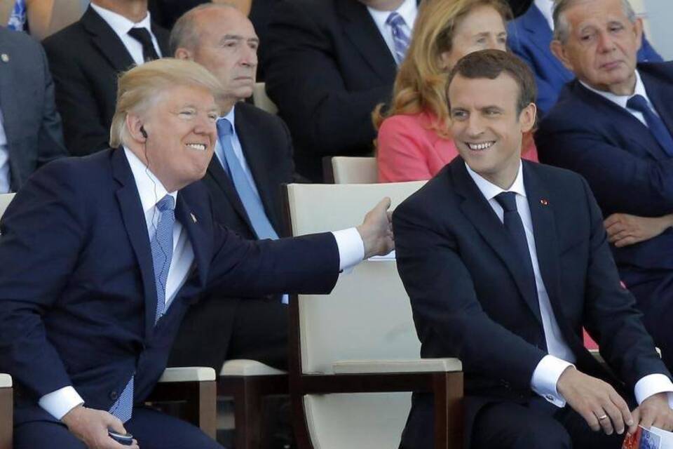 Trump und Macron Trump und Macron
