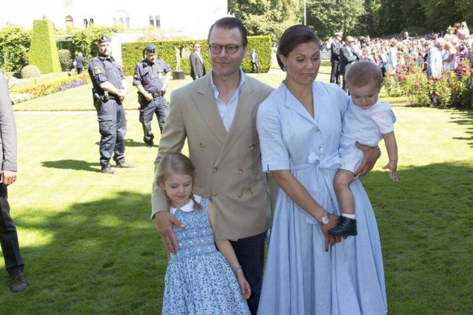 Schwedische Kronprinzessin feiert 40. Schwedische Kronprinzessin feiert 40.