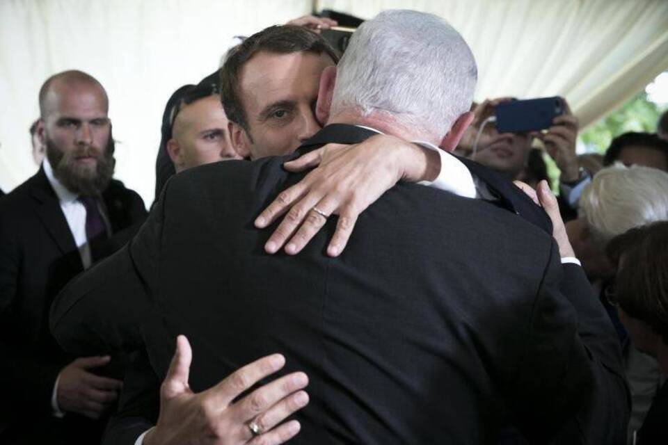 Macron und Netanjahu